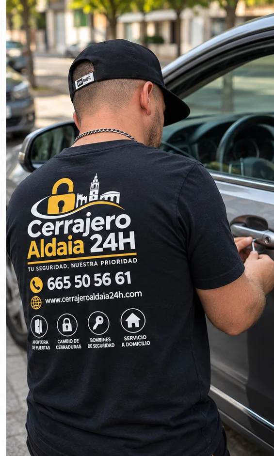 Apertura de coches en Aldaia: imagen ilustrativa del servicio de cerrajería